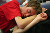 Jonathan Siegel (JSBird) > We had a 5 hour layover in London's Gatwick airport. All tried to sleep some