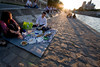 Jonathan Siegel (JSBird) > The weather was beautiful- sunny and in the 70's every day. In the evening, the banks of the Seine were filled with picnickers.