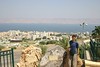 Jonathan Siegel (JSBird) > Drove the 50 miles from the Mediterranean (Haifa) across the entire Galilee in no time. Here we stop for a picture as we descend into Tiberius (founded AD 70) and the Sea of Galilee- 800 feet below sea level