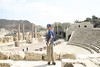Jonathan Siegel (JSBird) > On to Beth She'an. Now a dusty immigrant town, during Roman times it was one of the 10 largest cities in the Roman empire, with >50,000 occupants. After the Romans it was a powerful Byzantine city.