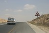 Jonathan Siegel (JSBird) > Northern Negev desert, on the way to the Dead Sea- a road sign not seen often in the U.S.
